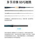 Angelhaus (Tsurinoya) Ranger Vier-Abschnitte tragbarer Köderstabweg Stange F Schnellanpassung Beweis-Mund Bass Mandarin Fish Rod Ranger 2,09 ml Waffengriff 4 Abschnitte (C694ml)