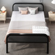 Nueva cama plegable de belleza en la cama para una cama para una cama para el almuerzo de la cama de la cama simple acompañante de la cama para la cama dura del hogar yzc18 modelo de bolsa de doble suave mejorado - 80 cm de ancho