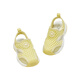 DAVE&BELLA Boys Sandals Mesh Breathable Children's Sports Shoes Girls Toddler Shoes Anti-Slip Summer New Children's Shoes Baby Shoes Yellow DB2235177 Size 29