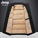 
JEEP SPIRIT vest men's cotton jacket vest men's autumn and winter vest casual thickened warm vest men's cotton jacket outdoor windproof jacket 683 blue L