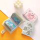 Maiweini niedliche Kartenbeutel für Frauen 2025 Neue Kapazität Multi-Kartenposition Anti-Demagnetisierung kompaktes hochwertiger Exquisit Card Clip Bag Cart Green Dinosaur [20 Kartenpositionen + 2 ID-Positionen] 22 Teile