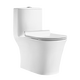 Huida Haushaltstoilette 6379n Siphon Flush Toilette leicht zu reinigen glasierte antibakterielle Sitzring-Toilette großer Rohrdurchmesser Toilette Harnstoff Formaldehyd Abdeckplatte-Jet Siphon-6218n 305 Grubenabstand (anwendbar bis 290-385 mm))