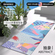 neumee professional sweat-absorbent anti-slip home durable thin widened suede natural rubber yoga mat towel gift abstract