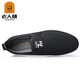 Old men's shoes 2025 summer new product breathable casual mesh shoes men middle-aged dad shoes old Beijing cloth shoes men upgraded - black - 1656 38