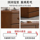 Xiaomuwo (XIAOMUWO) solid wood TV cabinet combination cabinet heightened storage background wall wooden modern Chinese floor cabinet living room boutique furniture two-door TV cabinet Specifications