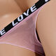 New Men's Sexy Unisex Thong Transparent Stockings Invisible Tight Sexy Low Waist Temptation Fully Revealed Unforbidden Briefs Sexy Underwear Tempting Sexy No-Take Off Sexy Underwear Pink XL 140Jin Jin is equal to 0.5kg