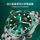 Golgen Watch Men's Dragon Series wasserdicht 200 m mechanische Uhrenstahlgürtel -Diving Watch Swiss Movement Limited Edition 5012 [Limited Gift Box] 200 m wasserdicht + kostenloses Band