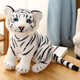 Cute Di Cat Simulation Tiger Doll Doll Tiger Plush Toy Cute Zodiac Tiger Children's Boys Birthday Gift Sitting Tiger Yellow 23 cm
