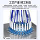 Youpulian Telecom-grade armored fiber jumper single-mode dual-core SC to LC-FC-ST Anti-bending armored tail fiber jumper fiber cable Armored single-mode dual-core LC-FC 40 meters