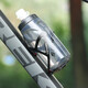 Captain Tas Bicycle Water Bottle Rack Mountain Bike Aluminum Alloy Water Cup Rack Road Bike Ultra-Light Water Bottle Bracket Cycling Equipment Accessories T1 Alloy Style - Black Contains Tools + Screws