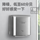 澳莎自动感应高速烘手机304不锈钢吹手烘手器干手酒店卫生间医院 3892 81003白色(ABS外壳)