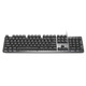 罗技（Logitech）K845机械键盘游戏电竞有线键盘电脑办公键盘个性定制键帽版送男生女友礼物 K845海洋键帽版 红轴