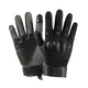 Hedeng Outdoor Taktische Handschuhe Herren Level 5 Cut-Proof-Anti-Stapel-Handschuhe Vollfinger Kampfkämpfe Kampagne Radsporthandschuhe St-686 Black L