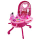 Yunya Children's Simulation Dreshing Table Princess Princess Table Table Tyt Touet Birthday Gift 3-6 ANS 4 ROSK DRAVER BOX