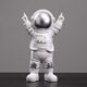 Baiyuan Astronaut Ornamente Süßes Modell kleiner Raumleute Home Wohnzimmer Desktop Dekoration Ornamente Geburtstagsgeschenkset Golden