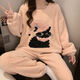 浪莎半边绒睡衣女款冬季加绒加厚珊瑚绒2025年新款家居服小个子女专属 YY[加厚保暖4872粉色 S [推荐80-100斤