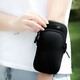 Biaz Running Cell Phone Arm Bag Sports Cell Phone Arm Strap Wrist Bag Cell Phone Bag Outdoor Sports Cycling Cell Phone Protective Case Unisex Lycra Skin Fit JK863 Black Thin and Breathable * Dual-Use Arm and Wrist * Sports Arm Bag Black