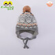 Imilun automne et hiver nouveau chapeau bébé chapeau de protection de l'oreille en tricot