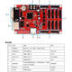 AVIC control card ZH-E3L network port U disk serial communication LED advertising character display motherboard ZH-E1L