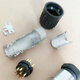 Amphenolc091T3524800U8 Kernmännchen Pin Plug T3524800U Snaptyp T3524 Männlich