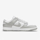 耐克（NIKE）Dunk Low Retro 男子白灰耐磨运动鞋复古板鞋 DD1391-103 42