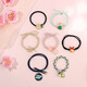 Gunai One-week head rope for women's hair accessories, hair rope tied with rubber band headdress, hair band birthday gift for girls high-end niche