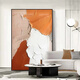 
Whale Pati Living Room Decoration Painting Single Modern Simple Abstract Brushstroke Art Painting Entrance Hallway Hanging Painting Large Sofa Mural 753-9 50*70 Black Frame/Crystal Porcelain Painting