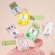 GEEKPAPA Children's Learning Literacy Early Education Machine Chinese English Pinyin Ancient Poetry Story Card Reader Enlightenment Toys Pink Pig Early Education Machine (Standard Version English Card)
