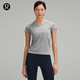 Lululemon丨Swiftly Tech Women's Sports Short Sleeve T-Shirt 2.0 *Race LW3FQHS Slate Gray/White S/6