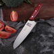 Deng Jiadao Acero inoxidable Cocina de cocina para el cuchillo Cortador Cortero Cortador Combinante Combinan 4 Corte delantero cromado Corte de dragón dual Agua de dragón Big 6136 cuchillo de rodajas + 6221D Cuchillo múltiple