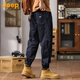 
Jeep (JEEP) American retro overalls for men's spring fashion brand loose casual versatile men's high-end Harren tying pants