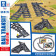 Compatible avec les blocs de construction de l'assemblage du train de la ville de Lego