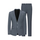 Xiahu Shijia Autumn and Winter New Style Sheep Wool Suit Business Casual Suit Suit X039 Blue Black 52 C (Height 180-189, Weight 170-179 Jin Jin equals 0.5 kg)