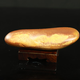 Junshan Beautiful Jade [gesammeltes Orphan] Xinjiang Hetian Jade Samen Material Rohstein Ornamente natürliche Leder Farbe Huangqin Nierenförmiges Samenmaterial Ornamente 1289g