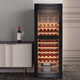 Vinocave wine cabinet constant temperature wine cabinet embedded moisturizing compressor for home living room to keep wine cold, multi-functional model - JC-266BD - 243L