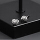 
Buckle Lava Meteorite Earrings for Men Personality Trendy Design Irregular Stone Earrings Frosty Fashion Men Street Earrings ES698 Lava Earrings