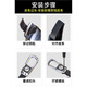 
Baoruyi Auto Key Chain Men's Key Chain Key Chain Key Chain High-end Key Chain Palette Customized Car Logo Engraved Anti-lost Double-sided Car Logo (Mercedes-Benz Car Logo)