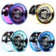 Hkgx Yoyo Children's Toys Special Yoyo Live Sleep Automatic Swing Yoyo Introduction Garçons débutants Raising Alliage pondéré yoyo [Forest Green]
