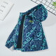 Disney children's jacket three-in-one autumn and winter plus velvet thickened children's clothing boys' jacket spring and autumn mid-to-large children's sportswear blue integrated velvet 9922 size 110 size recommended height 100-110cm Age 4-5