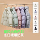 波司登（BOSIDENG）XJ6.19羽绒服女款短款脱卸帽加厚新国标90绒商场同款宽松外套 【热销】绯草米7259 S 160/84A 体重约110-130斤