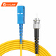 NetLink Telecom-Faserfaser-Jumper SC-St (UPC) Einzelmodus Single Core 5 Meter 9/125 Umweltfreundlich zu Hause mit Faserkabel-Transceiver Single-Pig-Faser 1 HTF-SC-St/SM-5