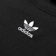 阿迪达斯 （adidas）三叶草短袖女装2025年夏季新款圆领短款运动服跑步健身透气休闲T IT9887黑色 XS