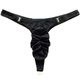 
Gui Ruo (Gui Ruo) sexy men's thong T-trousers thin milk silk transparent low waist comfortable hip-slim and sexy U convex ice silk red XL