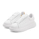 Belle white shoes women's fashion contrasting thick-soled heightening casual shoes women's sneakers W7V1DAM1 white 38