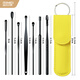 
Jindarimei ear digging ear spoon stainless steel portable ear picking set ear picking artifact spiral ear picking full set