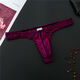 Bullet separation thong men's single gay comfortable T-pants sexy small nightclub gay love S (1'9-2'1) purple 1 pair