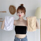 Kadeno strapless underwear for female students, beautiful back top, tube top underwear, anti-exposure, small chest inner wear, one shoulder wrap, white, one size fits all, 80-150 Jin Jin is equal to 0.5 kg