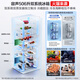 Rongsheng 506-liter dual-system dual-cycle double-door cross-door first-class energy efficiency dual-frequency sterilization and odor-free large-capacity ultra-thin air-cooled frost-free refrigerator national subsidy BCD-506WD11FP gray