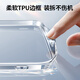 Green League [Certification environnementale] Applicable à l'iPhone 15 Mobile Case mobile Transparent Airbag Anti-Fall Apple 15 Protector Case ultra-Thin Lens Full Emballe Emballe Anti-Yellow Anti-Wear Anti-Shock Simple Hommes et femmes Modèles