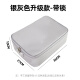 Juehuo Id de identificación de la identificación del hogar Pasaporte Passport de viaje de transporte Almacenamiento impermeable Almacenamiento de incendio con bloqueo de listones Gris de almacenamiento Gris sin bloqueo de 24*15*8 cm